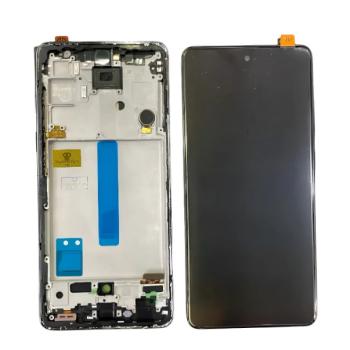 FRONTAL SAMSUNG A52 5G COM ARO PRETO OLED