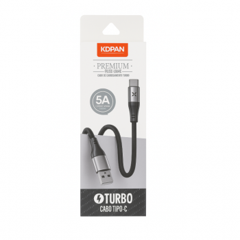 CABO USB PRA TIPO C 5A - KDPAN - PREMIUM