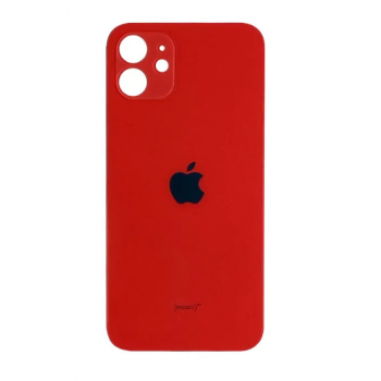 TAMPA TRASEIRA IPHONE 12 -  VERMELHO