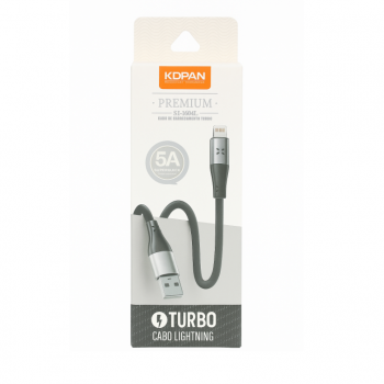 CABO USB PRA LIGHTNING 5A - KDPAN - PREMIUM