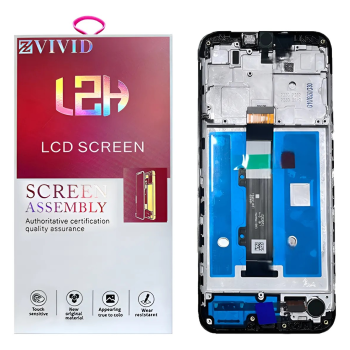 FRONTAL MOTOROLA G10, G20, G30 COM ARO QUALIDADE VIVID - LZH - 3 MESES DE GARANTIA