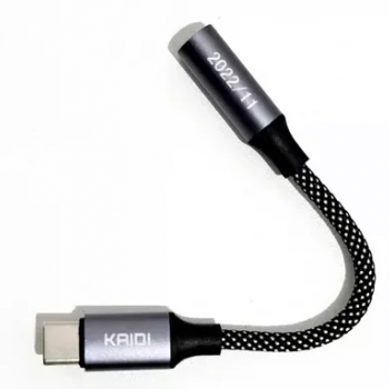 ADAPTADOR TIPO-C PARA P2 3.5MM - KAIDI - KD-165