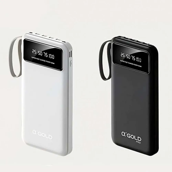 CARREGADOR PORTATIL 10.000MAH TURBO 3.1A AGOLD
