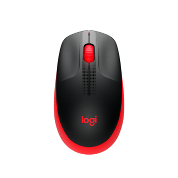 MOUSE LOGITECH M190 SEM FIO VERMELHO