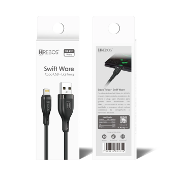 CABO USB X LIGHTNING SWIFT WARE CB-217I
