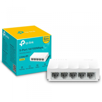 SWITCH 05 PORTAS 10/100 MBPS TL-LS1005 TP-LINK