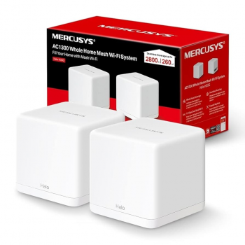 ROTEADOR WIRELESS AC1300 MESH HALO H30G (2-PACK) MERCUSYS BY TP-LINK@