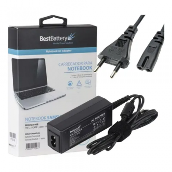 FONTE NOTEBOOK SAMSUNG 19V 2.1A 40W PINO FINO