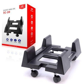 SUPORTE P GABINETE C3TECH SC20BK PRETO
