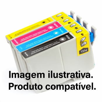 CART TINTA COMP EPSON T-0733 MAGENTA 12ML