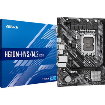 PLACA MAE ASROCK H610M-HVS/M.2 R2.0 DDR4 MATX LGA1700 13A/12A