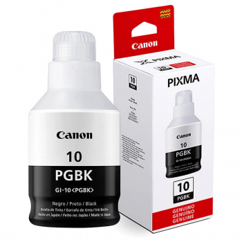 REFIL TINTA ORIG CANON GI-10BK PRETO