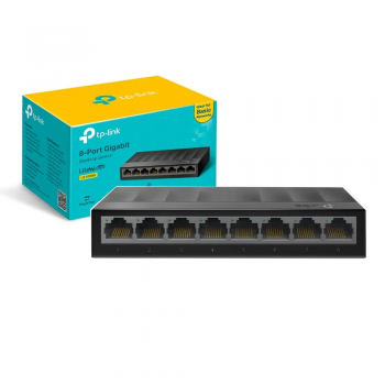SWITCH 08 PORTAS GIGABIT LS1008G(BR) TP-LINK