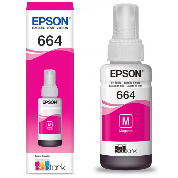 REFIL TINTA ORIG EPSON T664 MAGENTA