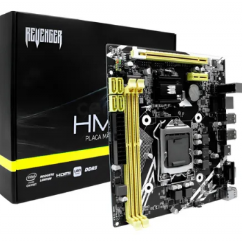 PLACA MÃE LGA1156 HM55 DDR3