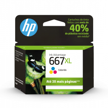 CARTUCHO HP 667 XL COLOR(8,0 ML)