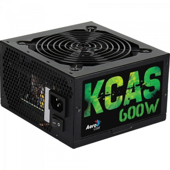 FONTE ATX 600W REAIS 80PLUS BRONZE KCAS-600W 64802 AEROCOOL