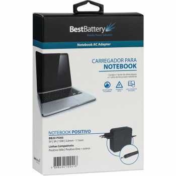 FONTE NOTEBOOK POSITIVO 5V 15W