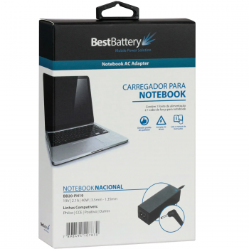 FONTE NOTEBOOK NACIONAL 19V 3.42A 65W