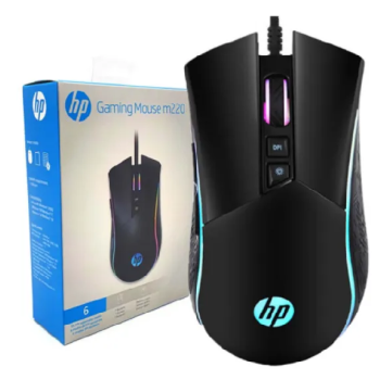 MOUSE GAMER 4800DPI USB LED PRETO M220 HP