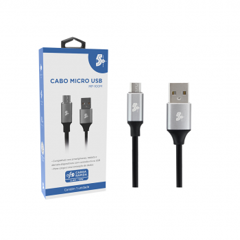 CABO MICRO USB  1,2M 5+