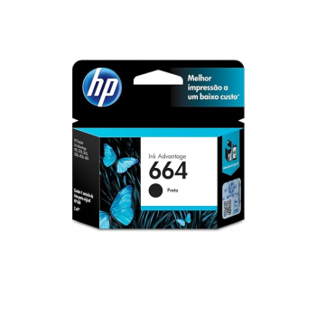CARTUCHO HP 664 PRETO (2,0 ML)