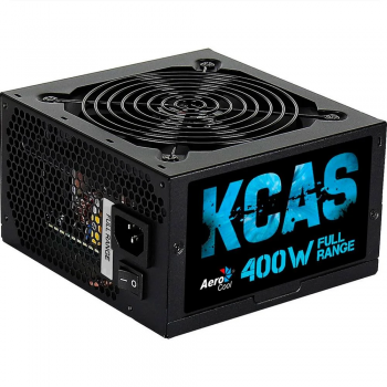 FONTE ATX 400W REAIS 80PLUS WHITE KCAS-400W 64901 AEROCOOL
