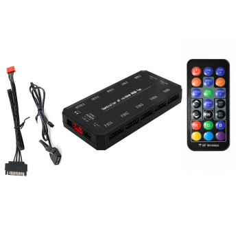 CONTROLADORA RGB COOLER FAN 6 PINOS CONEXÃO MOLEX