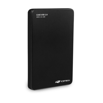CASE HD EXTERNO C3TECH CH200BK USB 2.0