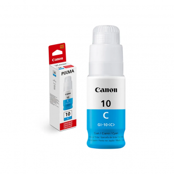 REFIL TINTA ORIG CANON GI-10C CIANO