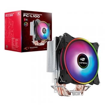 COOLER FAN CPU AMD/INTEL LED RGB FC-L100M C3 TECH@