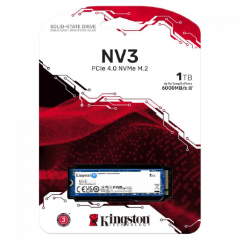 SSD KINGSTON NV3 1TB M2 2280 NVME PCIE 40 SNV3S1000G