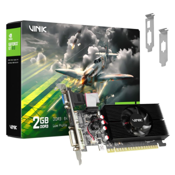 PLACA DE VIDEO PCI-E NVIDIA GT 610 2GB DDR3 64B LP GPUVK6102GBLP0H2 VINIK