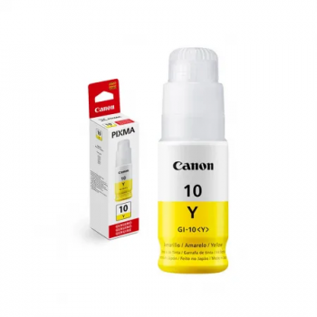 REFIL TINTA ORIG CANON GI-10Y AMARELO