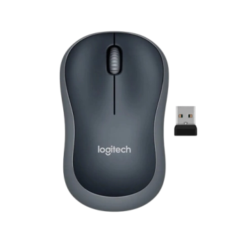 MOUSE LOGITECH M185 SEM FIO RCNANO PRETO