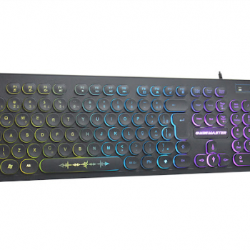 TECLADO GAMER STEAMPUNK USB KM76 K-MEX