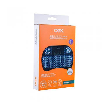 TECLADO E TOUCHPAD AIR P/SMART TV CK103 PRETO 51.8900 OEX