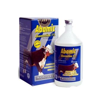 MED ABAMIC 1% INJETAVEL MICROSULES (500 mL)
