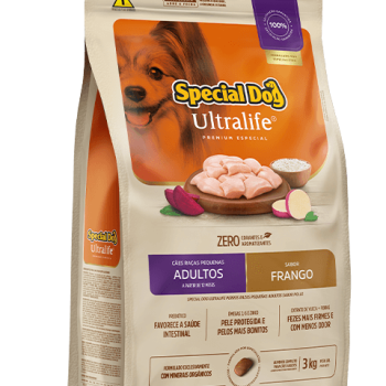 RACAO CANINA PREMIUM SPECIAL DOG ADULTOS ULTRALIFE RACAS PEQUENAS
