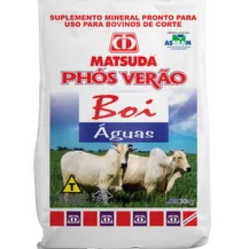 MATSUDA SUPLEMENTO MINERAL FOS VERAO BOI AGUAS