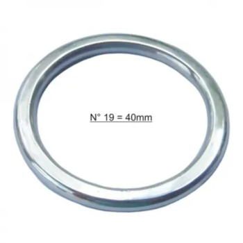 ARGOLA INOX CHATA nº 19