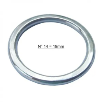 ARGOLA INOX CHATA nº 14