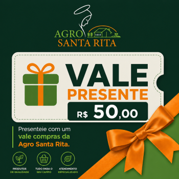 VALE PRESENTE R$ 50,00 AGRO SANTA RITA