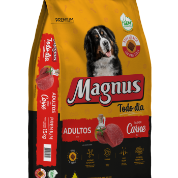 RACAO CANINA PREMIUM MAGNUS TODO DIA ADULTOS