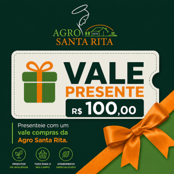 VALE PRESENTE R$100,00 AGRO SANTA RITA