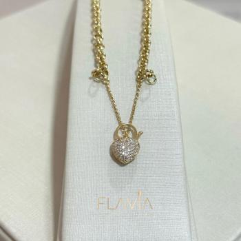 Pulseira elo coração