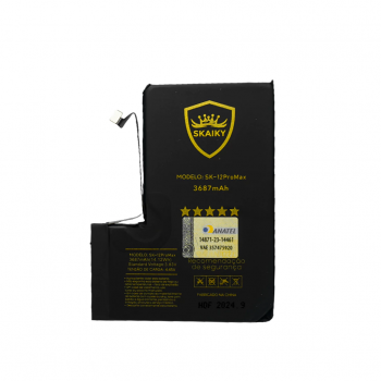 BATERIA SKAIKY IPHONE 12 PRO MAX COM FLEX | SK-12PM