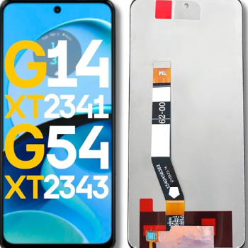 TELA MOTO G14/G54/G55/G64 DIAMONDS S/A - PRETO