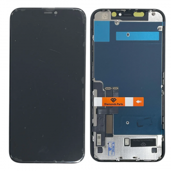 TELA IPHONE 11 DIAMONDS (S/EPROM) - PRETO