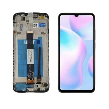 TELA REDMI 9A/9C/9AT/9i/10A/POCO C3/C31/9 ACTIV DIAMONDS C/A - PRETO